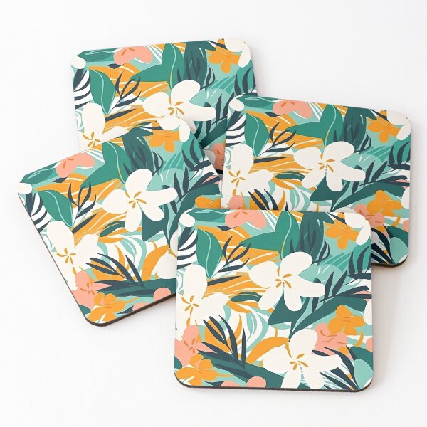 Item preview, Hibiscus - Bright Flowers over Berries designed and sold by IMP-creative.
