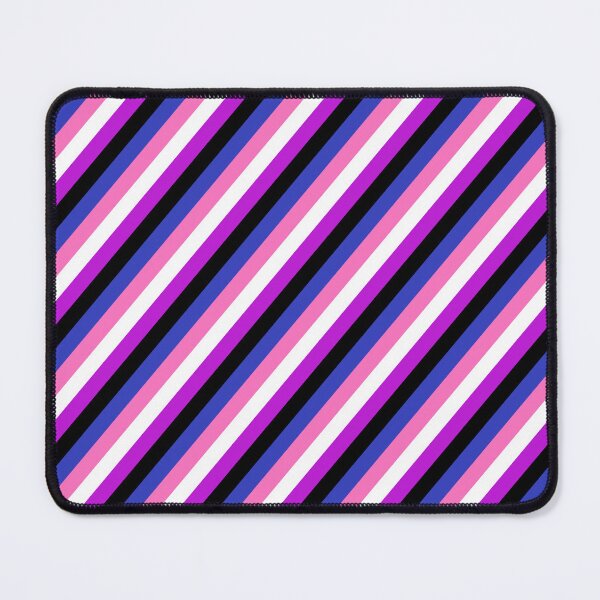 Item preview, Diagonally Striped Genderfluid Pride Flag designed and sold by ontrendshirts.