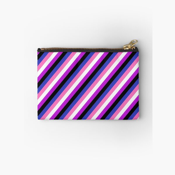 Item preview, Diagonally Striped Genderfluid Pride Flag designed and sold by ontrendshirts.