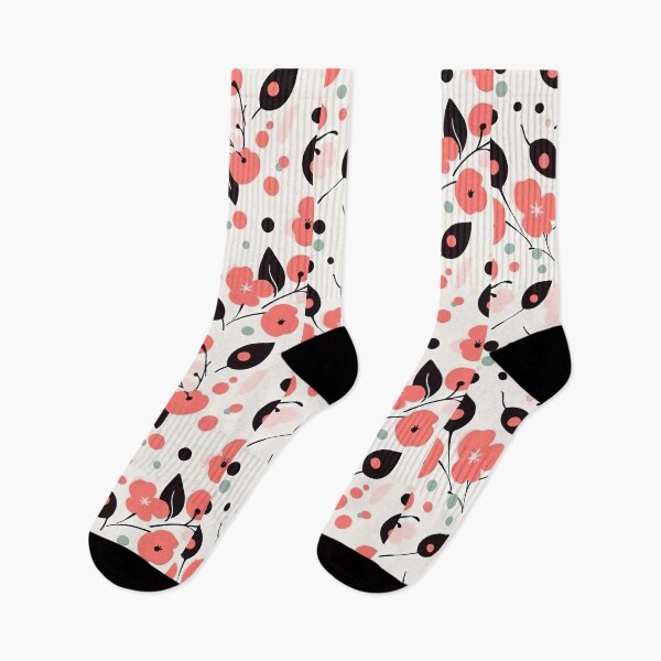Item preview, Cherry White - Bright Flowers over Berries designed and sold by IMP-creative.