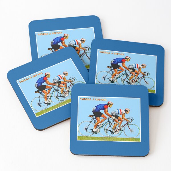 Item preview, VUELTA A ESPANA : Vintage Abstract Bike Racing Advertising  Print designed and sold by posterbobs.