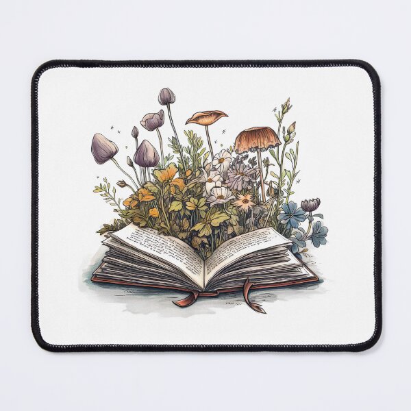 Item preview, Open book with flowers 3 designed and sold by MONDOPLY.