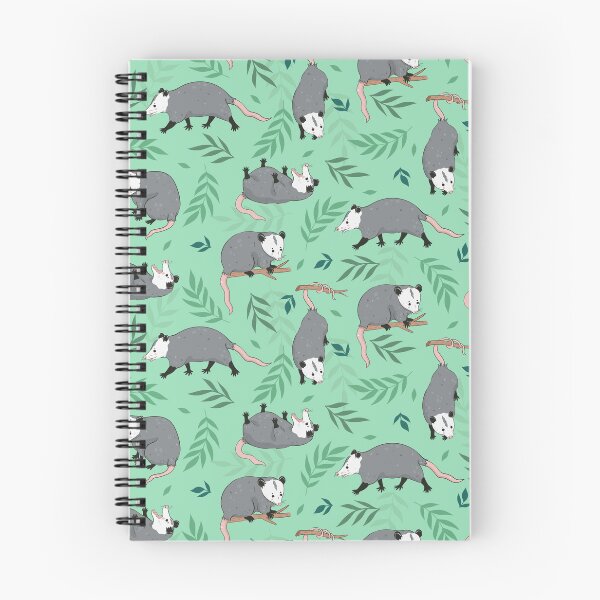 Item preview, cute opossums and leaves designed and sold by burbura.