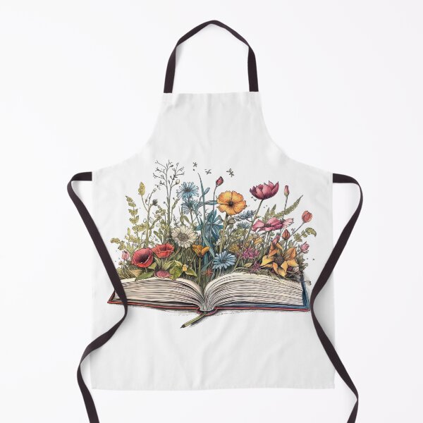 Item preview, Open book with flowers 4 designed and sold by MONDOPLY.