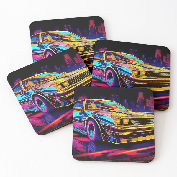 Item preview, Retro Car Digital Illustrations: A Journey to the 80s-90s designed and sold by Piotrek0001.