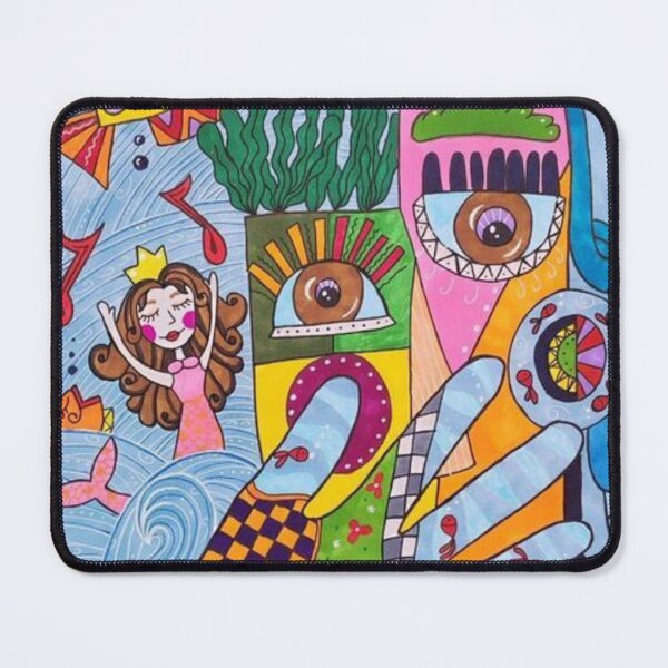 Item preview, Abstract pattern made by a junior artist, Sahar Akbari  designed and sold by KanvasGifts.