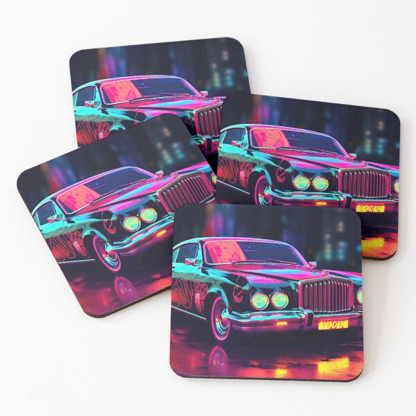 Item preview, Retro Car Digital Illustrations: A Journey to the 80s-90s designed and sold by Piotrek0001.