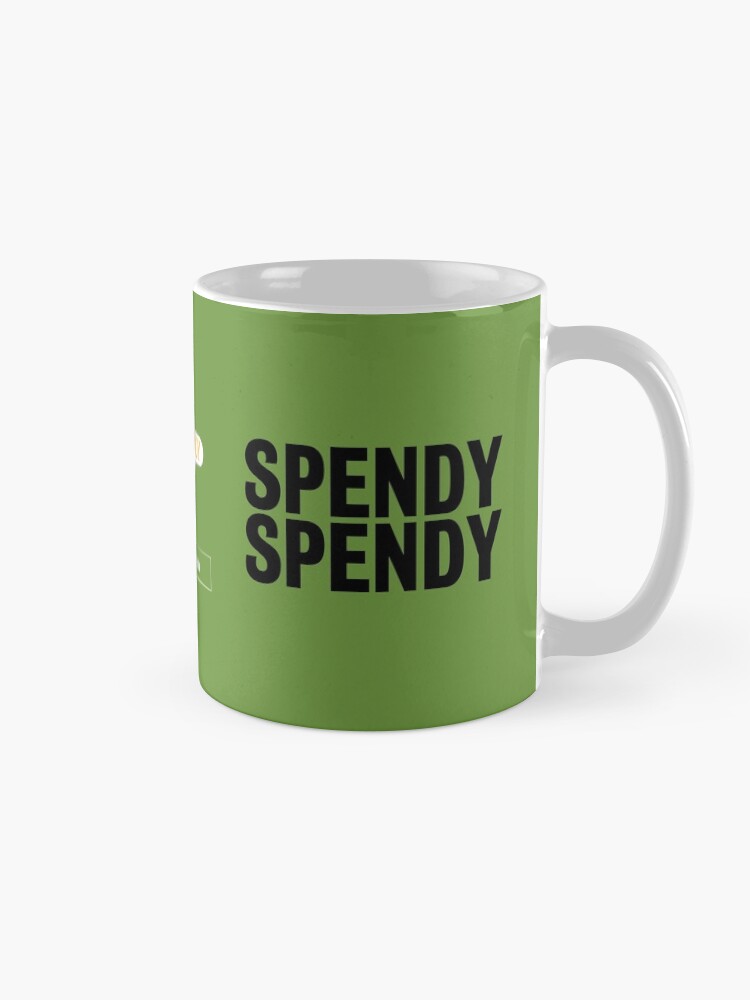 Alternate view of Spendy Spendy Mug - Gullible Green Mug