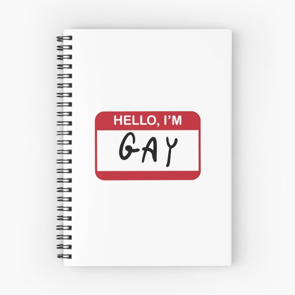 Item preview, Hello I’m Gay designed and sold by bluchocolate.