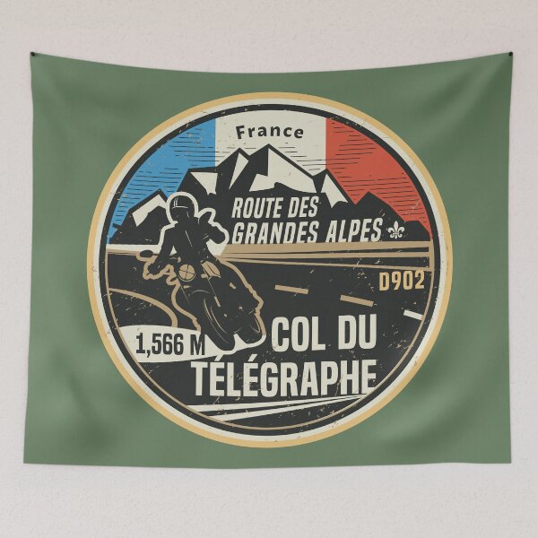 Item preview, Col du Telegraphe, Route des Grandes Alpes designed and sold by studio838.