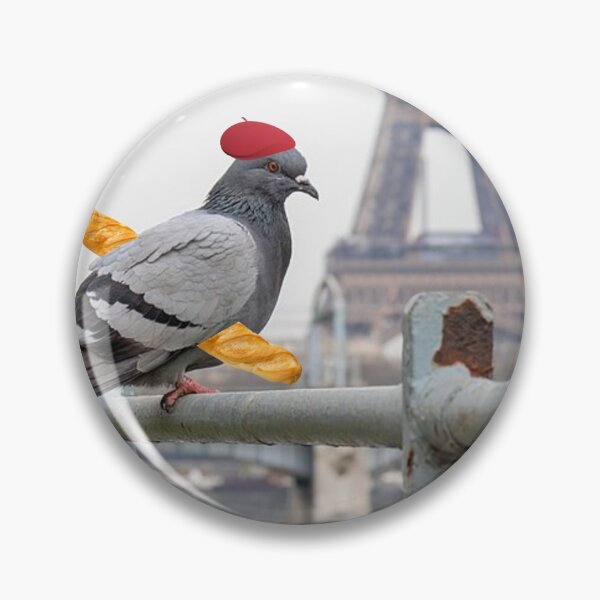 Item preview, Oui! French Pigeon! designed and sold by moonpretzles.