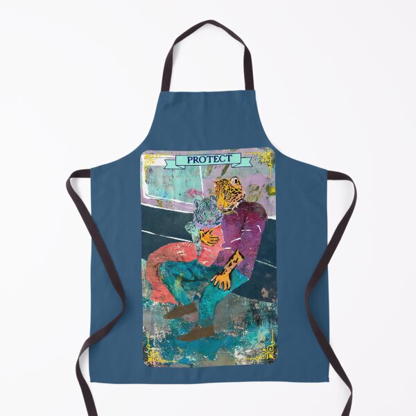 Item preview, Tarjeta Protect Anthro Jaguar y Tiger Oracle designed and sold by ginaisarty.