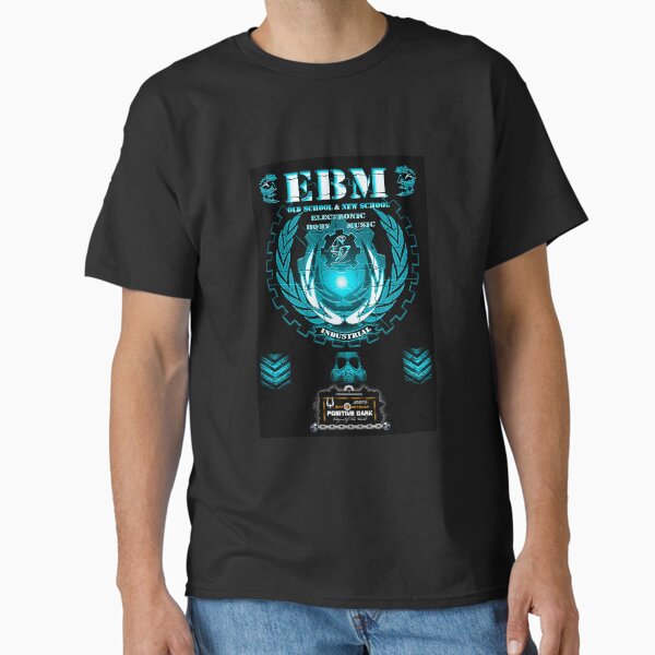 032_EBM&EDÑ_Blue2-art-eddyscap Camiseta clásica