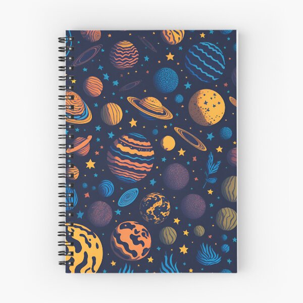 Item preview, Celestial Magic - Seamless Patterns of Planets and Stars designed and sold by QualityQuest.