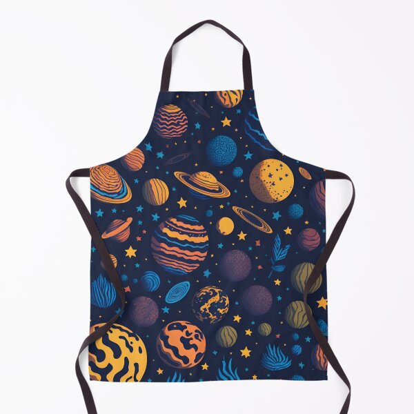 Item preview, Celestial Magic - Seamless Patterns of Planets and Stars designed and sold by QualityQuest.