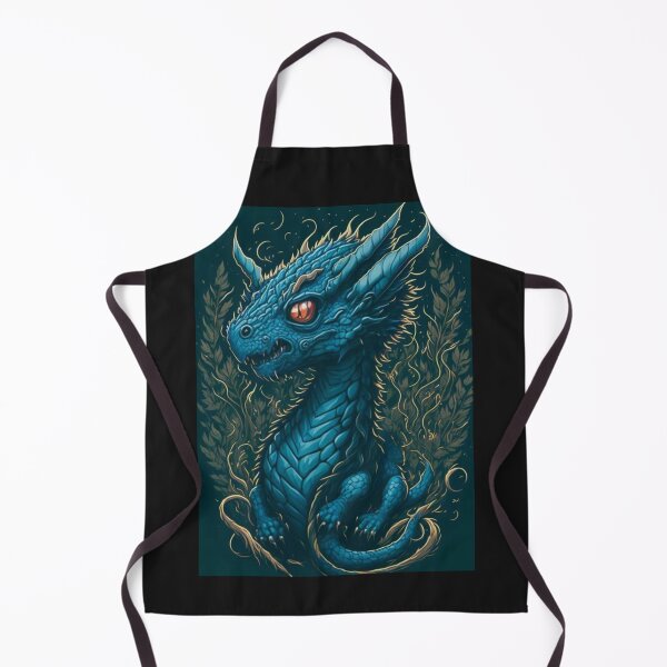 Item preview, Detailed Baby Dragon Print - Dark Background designed and sold by TGAL2.