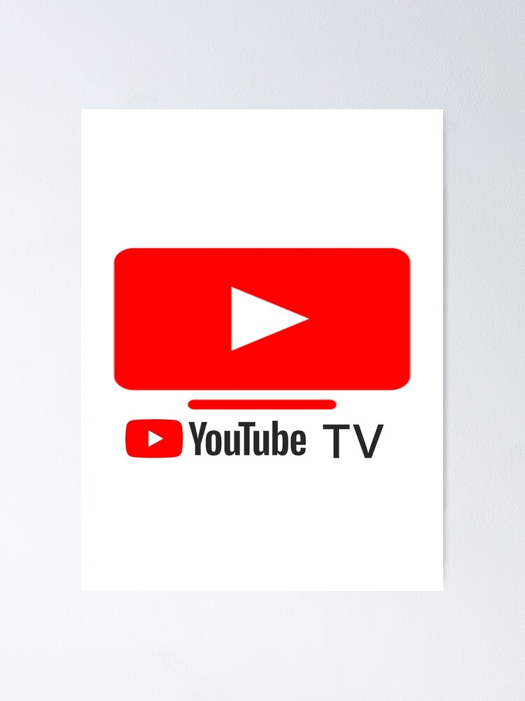 Youtube Tv Poster By Ytmerch Redbubble