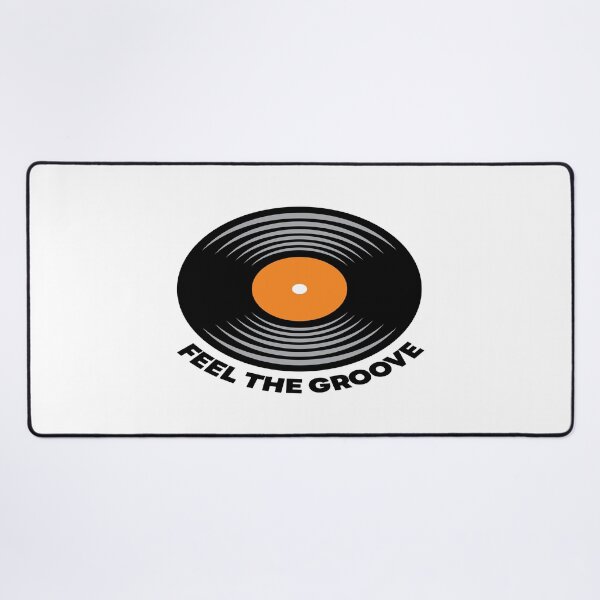 Aperçu de l'œuvre Ressentez le groove avec le vinyle créée et vendue par MinimalUniverse.