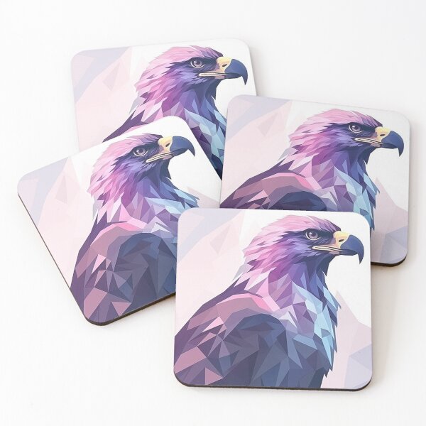 Item preview, Colourful Eagle Polygonal Art designed and sold by JFFStore.