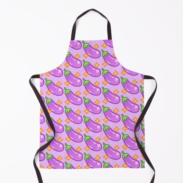 Item preview, Eggplant fruit sparkle emoji  designed and sold by Yangartworks.