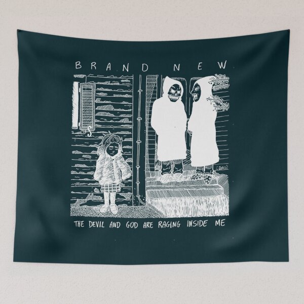 Item preview, The Devil and God are Raging Inside Me (White vr.) - Fanartwork  designed and sold by LeeannaSiko.
