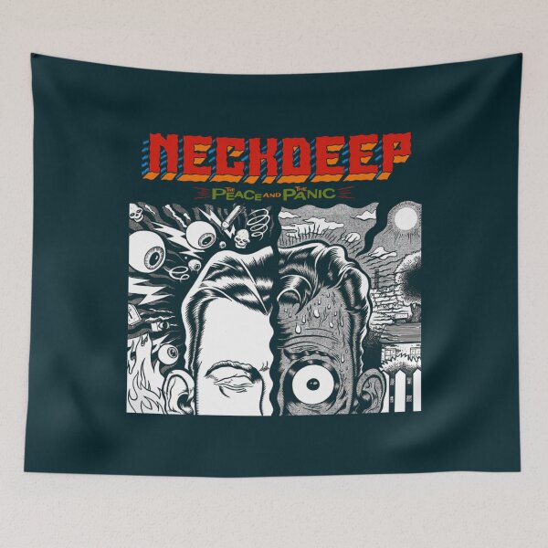 Item preview, The Half Face Panic and Peace  designed and sold by LeeannaSiko.
