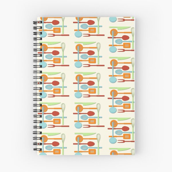 Item preview, Kitchen Colored Utensil Silhouettes on Cream III designed and sold by NataliePaskell.
