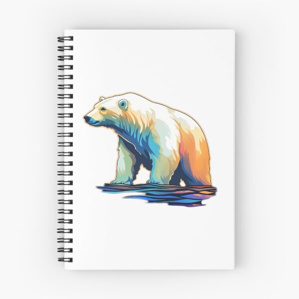 Item preview, abstract fantasy polar bear - Different logo size, position? Email me - designed and sold by Picture-Art.