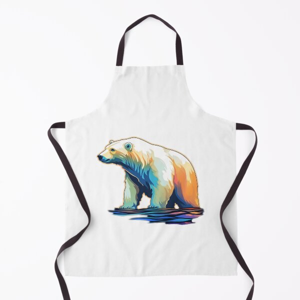Artikelvorschau, abstract fantasy polar bear - Different logo size, position? Email me -  entworfen und verkauft von Picture-Art.