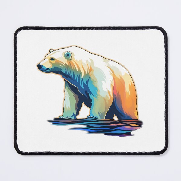Artikelvorschau, abstract fantasy polar bear - Different logo size, position? Email me - entworfen und verkauft von Picture-Art.