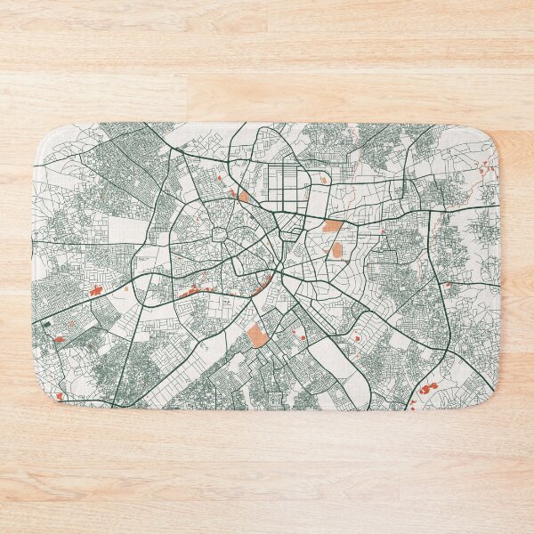 Item preview, Kano City Map of Nigeria  - Bohemian designed and sold by deMAP.
