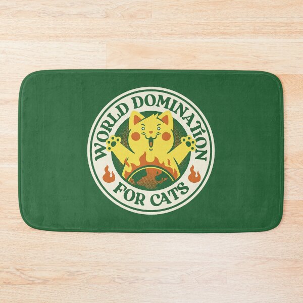 Item preview, World Domination for Cats Stamp by Tobe Fonseca designed and sold by Tobe Fonseca®.