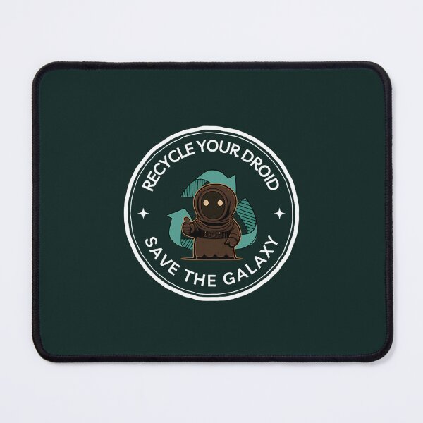 Item preview, Recycle Your Droid - Save the Galaxy - Sci-Fi Funny designed and sold by Tangadesign4u.