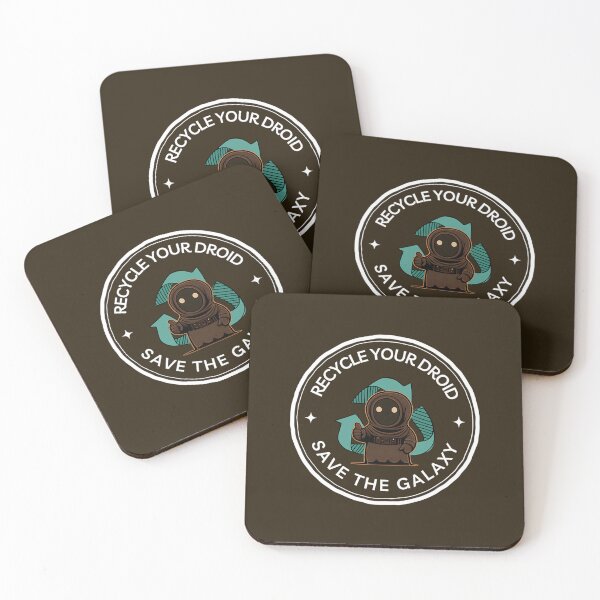 Item preview, Recycle Your Droid - Save the Galaxy - Sci-Fi Funny designed and sold by Tangadesign4u.