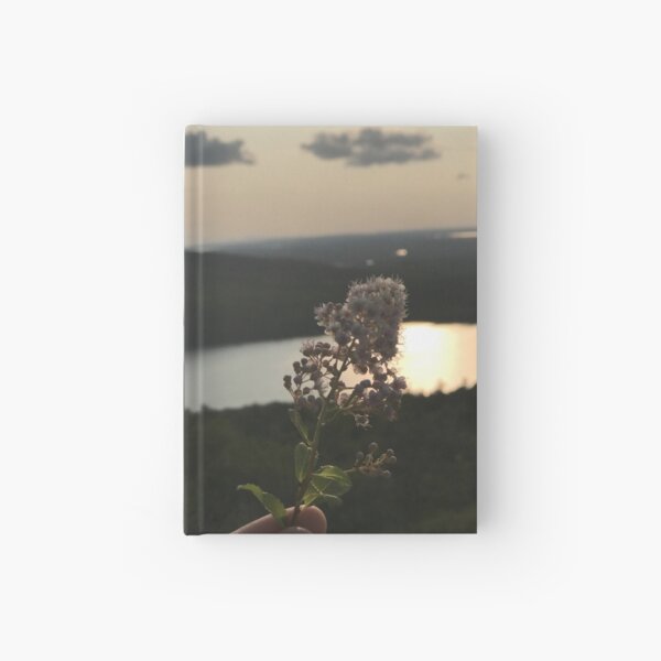 Flower Over Mountains Photo Hardcover Journal