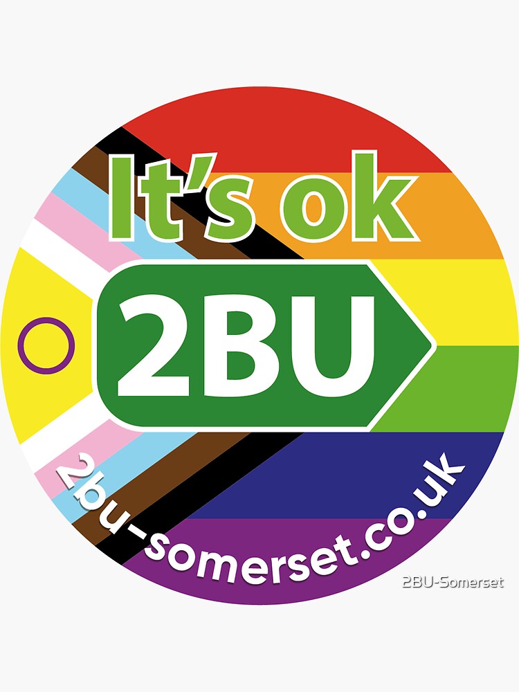 Thumbnail 3 of 3, Sticker, 2BU Logo designed and sold by 2BU-Somerset.