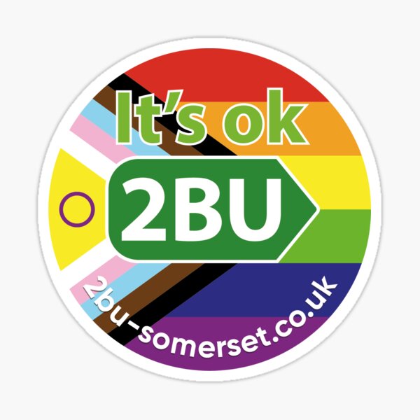 2BU Logo Sticker