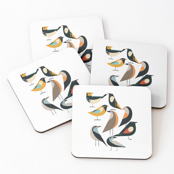 Item preview, Abstract Birds Design - Midcentury Modern Style designed and sold by SorryFrog.