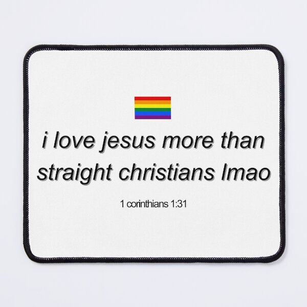 Item preview, Boasting in the Lord for Pride designed and sold by holyqueerit.