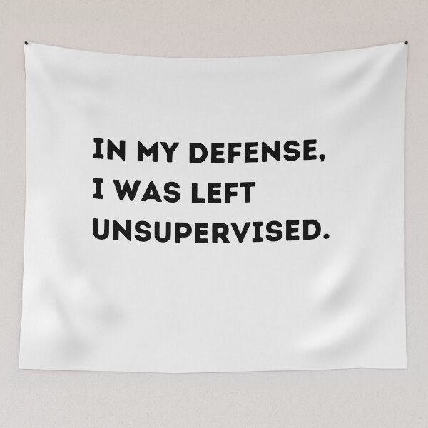 Item preview, In my defence, I was left unattended. designed and sold by Mirksaz-designs.