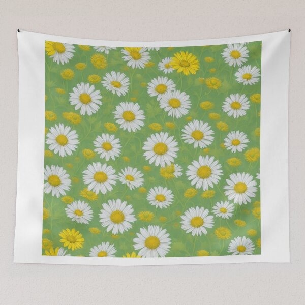 Artikelvorschau, Charming Chamomile Flowers: Explore Our Seamless Pattern entworfen und verkauft von QualityQuest.