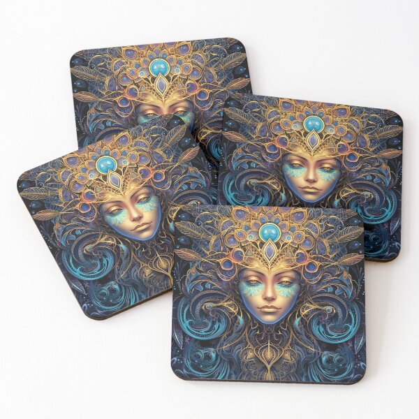 Item preview, Moon Oracle 1 designed and sold by Red Witch Art.