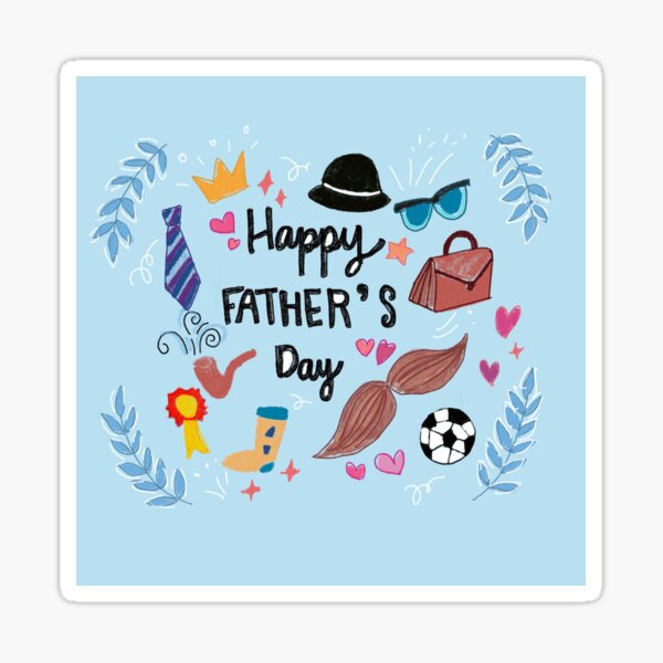 Item preview, Happy Father Day 1 designed and sold by HappyHatty.