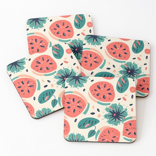 Item preview, Melon Splash - Bright Flowers over Berries designed and sold by IMP-creative.