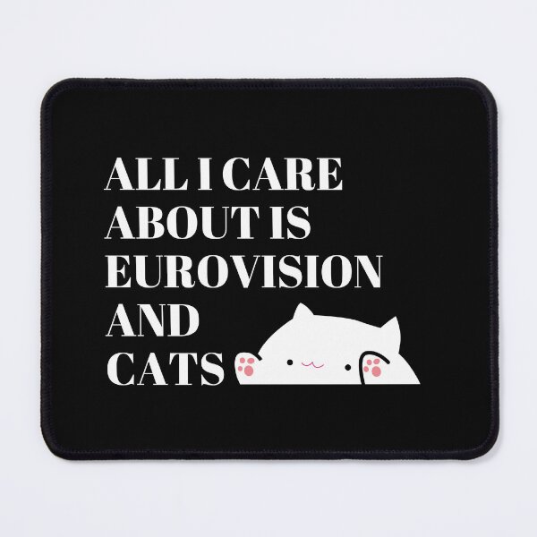 Item preview, All I Care About Is Eurovision And Cats designed and sold by MariKatri.