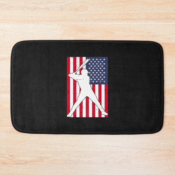 Item preview,  American Flag Baseball Player Batter Design designed and sold by SOUFIANE1991.