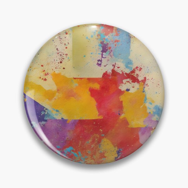 Artikelvorschau, Vibrant Textured Brush Strokes: Unique Pattern and Collage Paintings for Art entworfen und verkauft von QualityQuest.