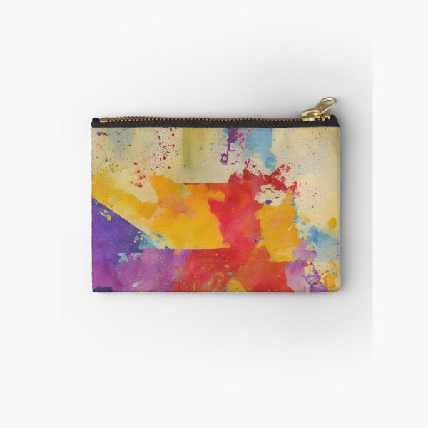 Item preview, Vibrant Textured Brush Strokes: Unique Pattern and Collage Paintings for Art designed and sold by QualityQuest.