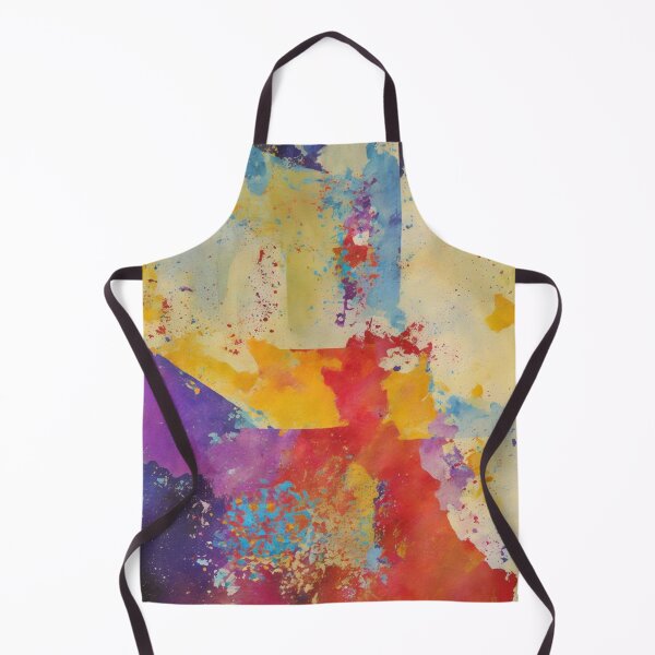 Item preview, Vibrant Textured Brush Strokes: Unique Pattern and Collage Paintings for Art designed and sold by QualityQuest.