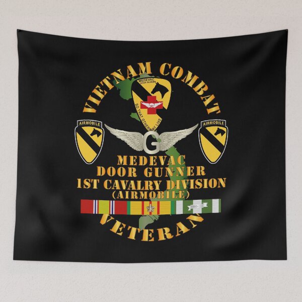 Item preview, Army - Vietnam Combat Veteran - Medevac - Door Gunner w 1st Cav Div w VN SVC designed and sold by Military Insignia Products.
